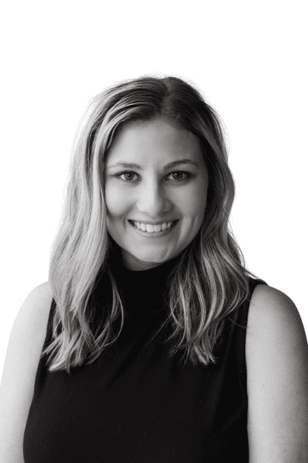 BlueWave Resource Partners logo with professional woman smiling.