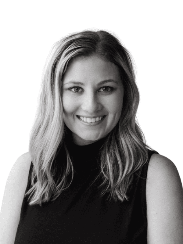 BlueWave Resource Partners logo with professional woman smiling.