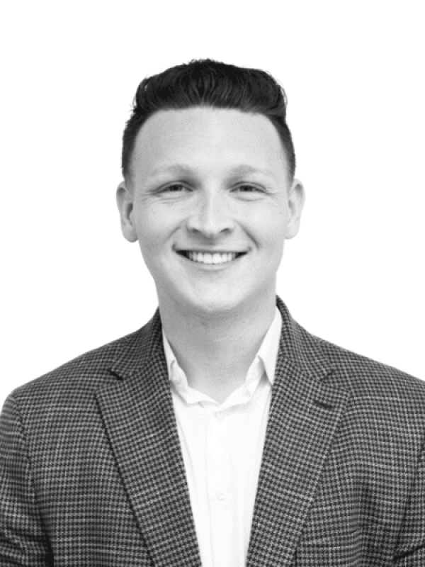 Professional male team member at BlueWave Resource Partners.
